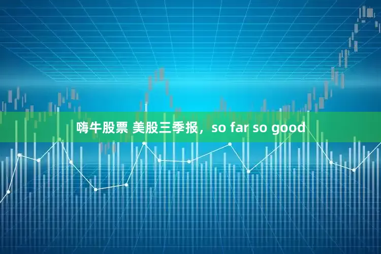 嗨牛股票 美股三季报，so far so good