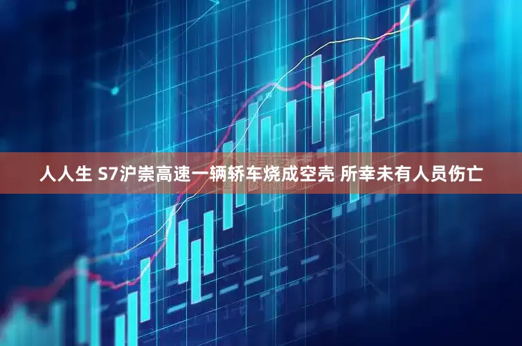 人人生 S7沪崇高速一辆轿车烧成空壳 所幸未有人员伤亡